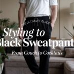 The Ultimate Guide to Styling Black Sweatpants: From Couch to Cocktails