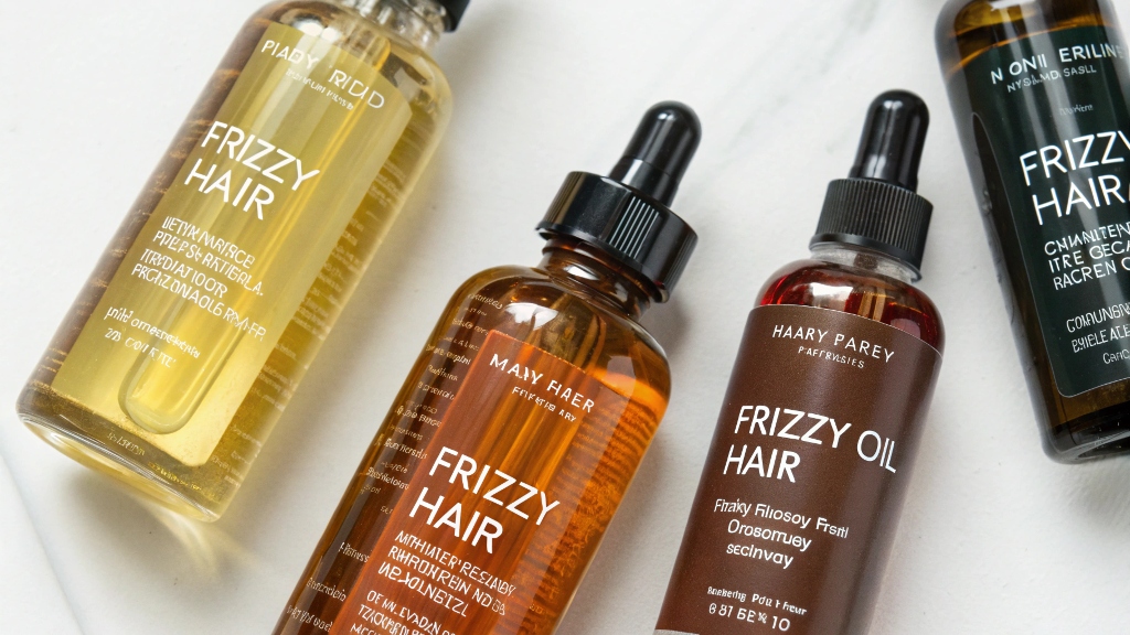 Which oil makes hair smooth and silky