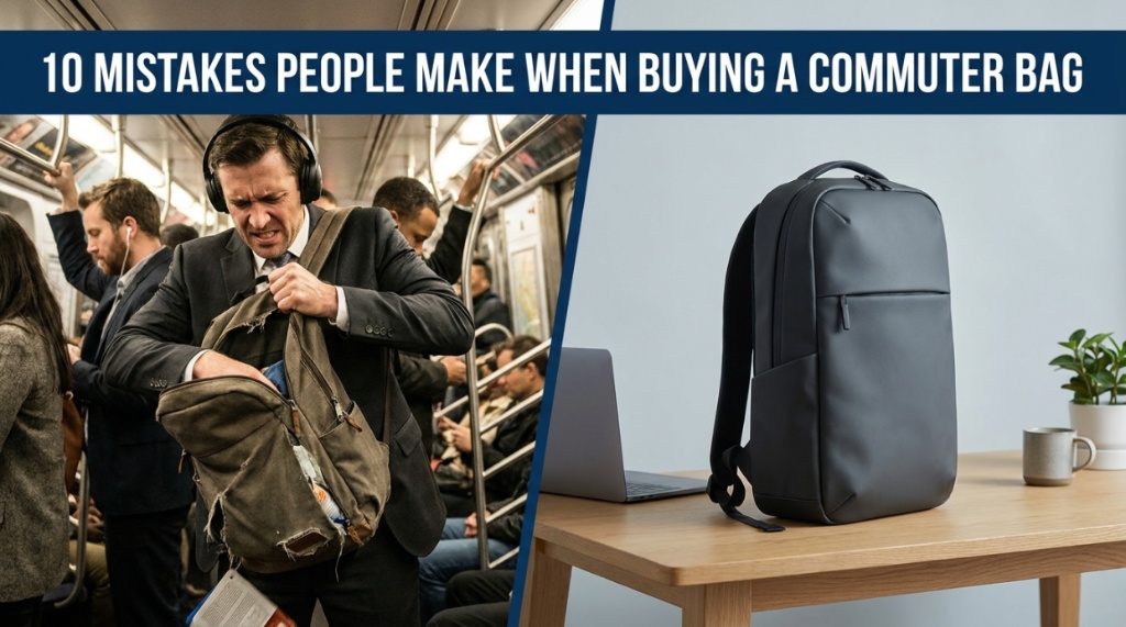 10 Mistakes People Make When Buying a Commuter Bag